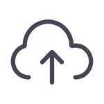 Upload Cloud SVG Icon
